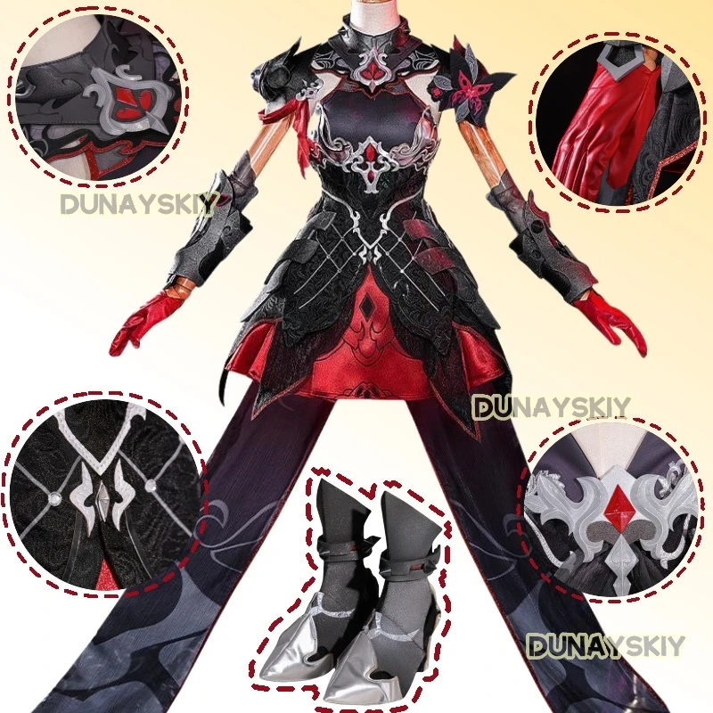 Honkai Impact 3rd Seele Vollerei Nightmare Star Abyss Game Suit Gorgeous Cosplay Costume Halloween Party Outfit Women