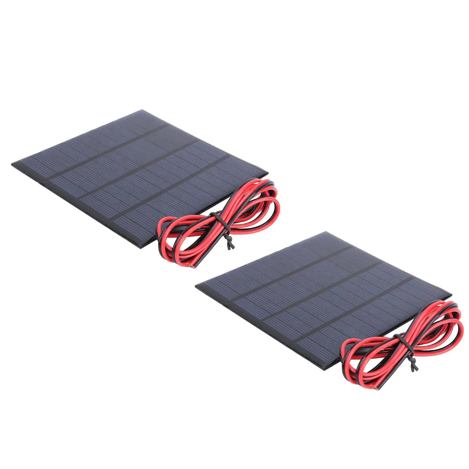 2Pcs Mini Solar Battery Module 12V 150mA with 1M Cable Hand Operated Supplies