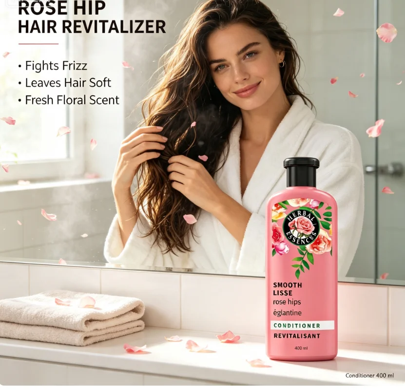 Herbal Essences Smooth Conditioner with Rose Hips & Jojoba Extracts - 13.5 fl oz