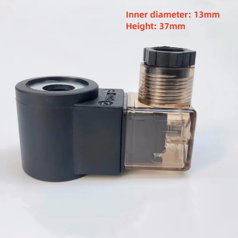Tail Plate Lift Hydraulic Lifting Threaded Cartridge Valve Coil Inner Hole13mm Height 37mm AC220V AC110 AC24V DC48V DC24V