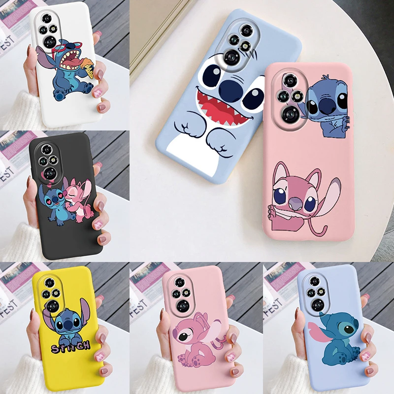 For Honor 200 Pro Case Kawayi Stich Monster Protective Shell Honor200 Pro Cartoon Painted Soft Funda For Honor 200Pro Cover