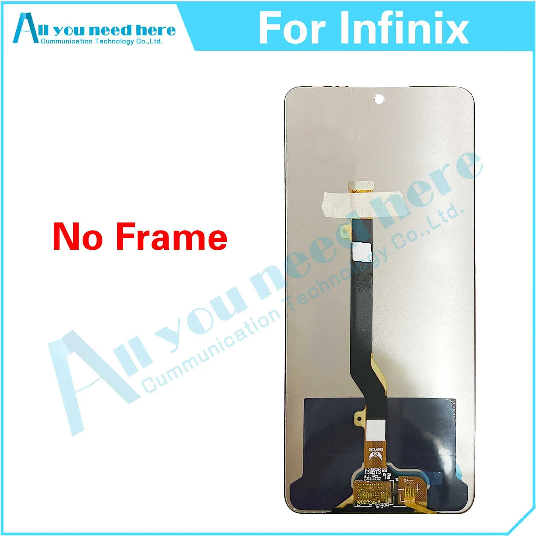 For Infinix Hot 20S X6827 LCD Display Touch Screen Digitizer Assembly Repair Parts Replacement