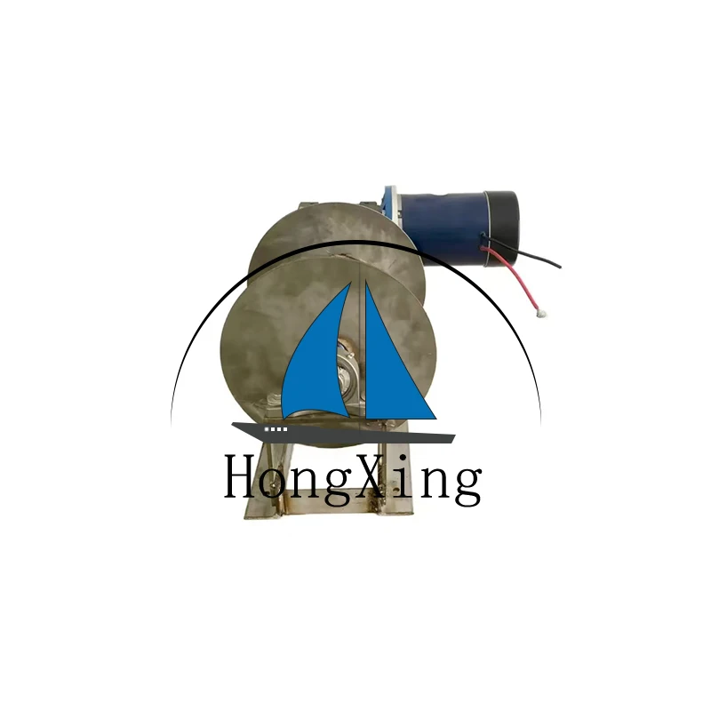 Anchor Drum Winch for Boat Power 12v/24v 600W Rope Size 5-6mm
