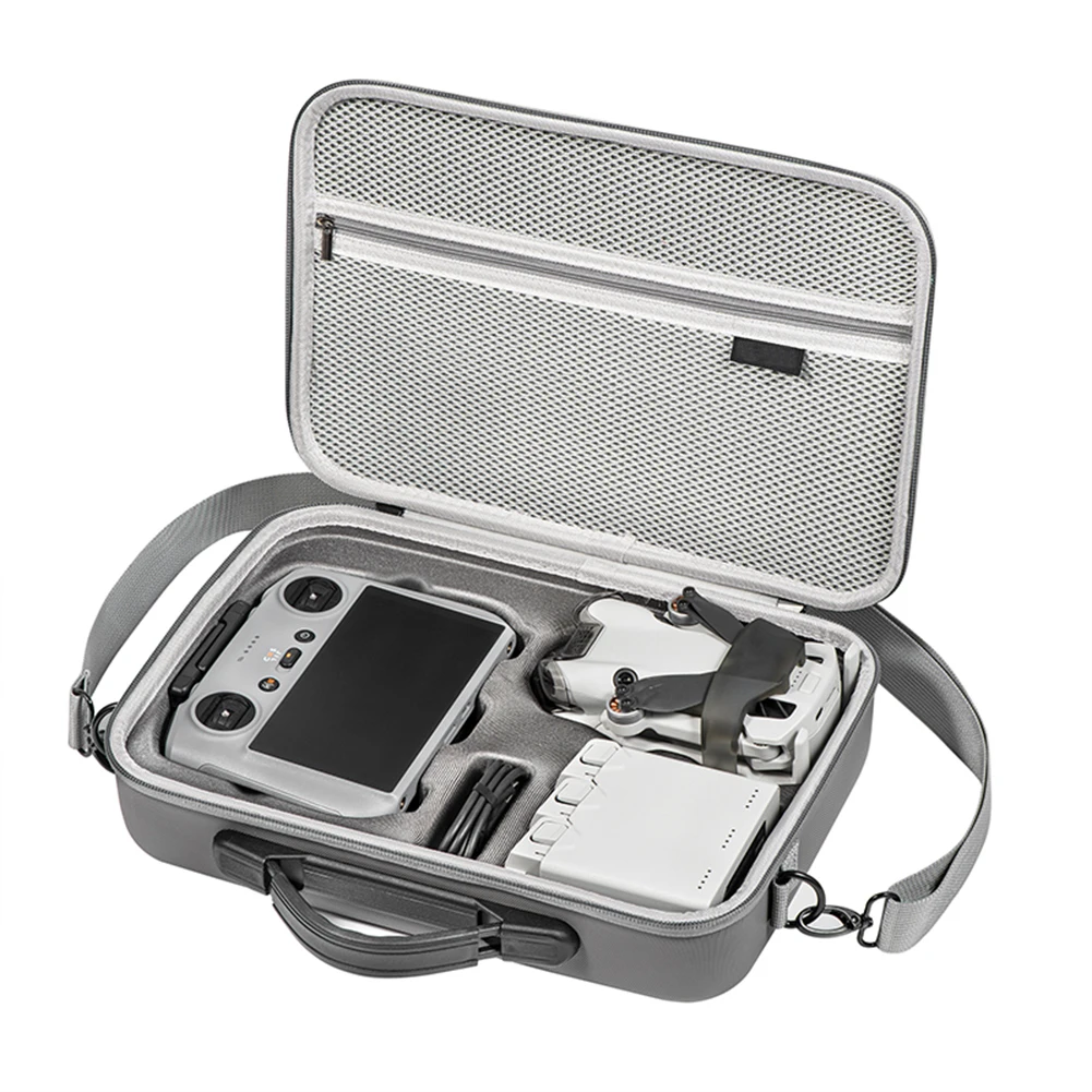 Outdoor Fashion Protect Hard Shell Travel Carrying Case Compatible With DJI Mini 4 Pro Drone Shoulder Bag Travel Storage Bag