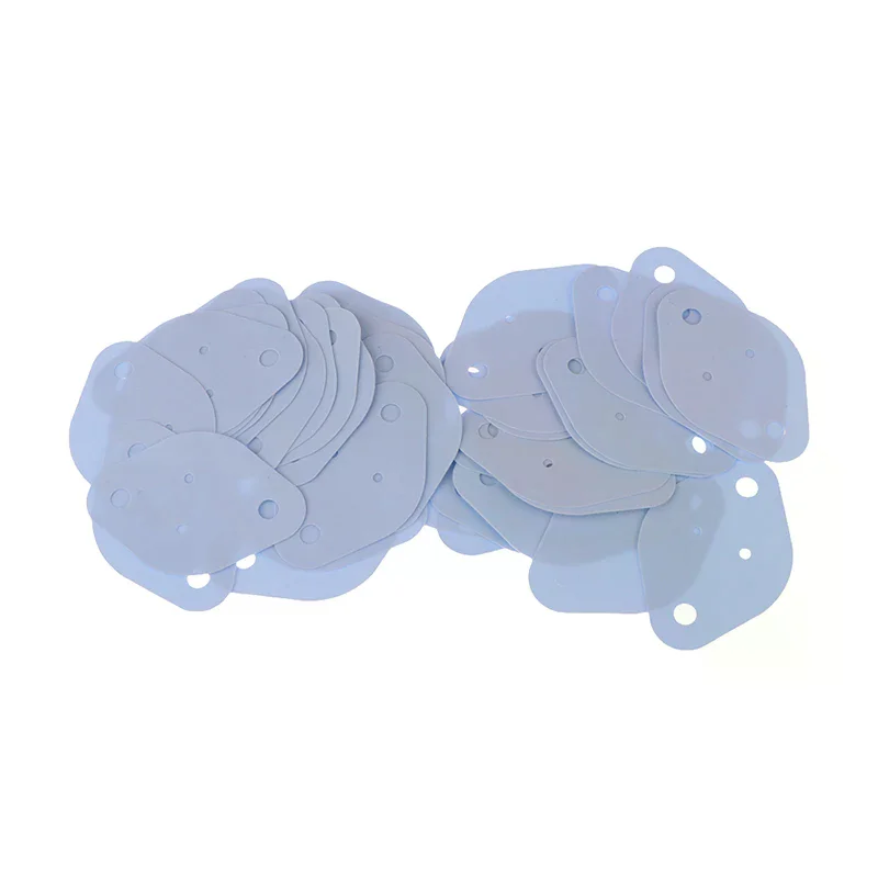 40pcs/lot TO-3 Mica Insulation Pad Heat Insulation To-3 Insulation Pads Silicone Mica Sheet Insulatio Best Quality