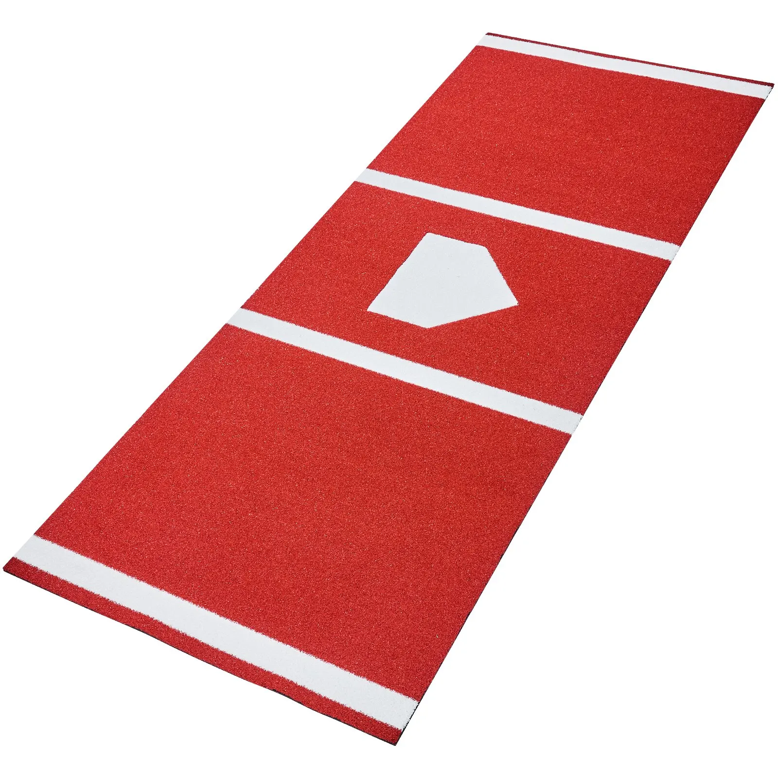 

Baseball Hitting Mat, 10x3.8 Ft Batting Cage Mat, Batters Box Turf Mats, Softball Batting Practice Equipment With Home Plate