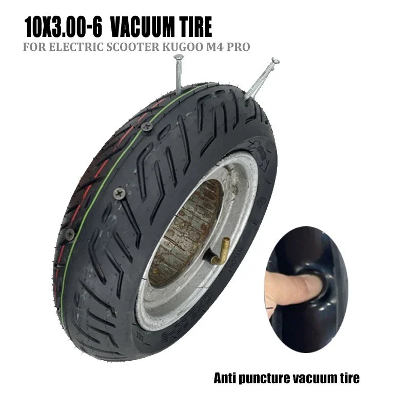 jelly anti puncture vacuum tire 10x3.00-6 For Electric Scooter Kugoo M4 Pro 10 Inch Wheel