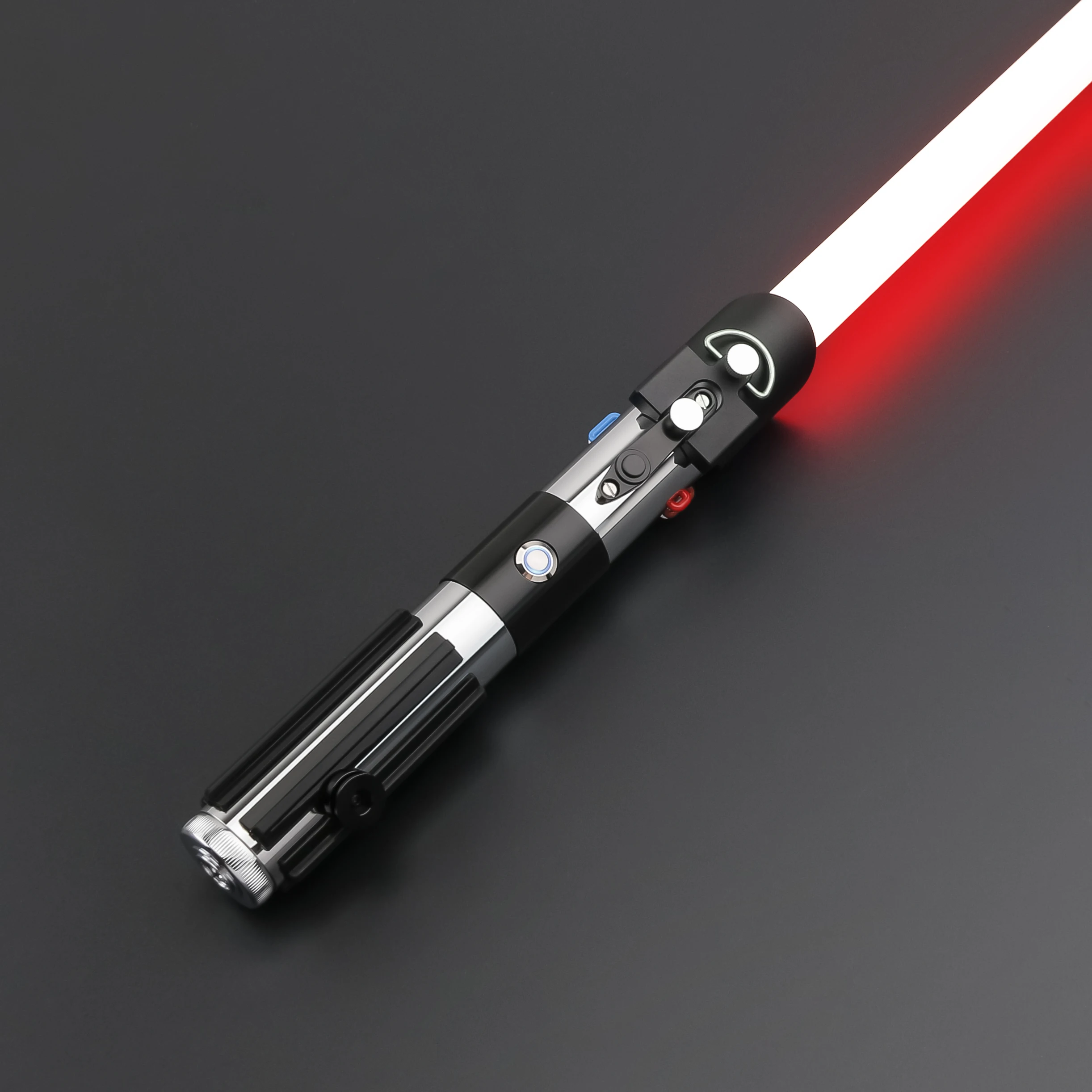 TXQSABER SDRGB Neo Pixel Lightsaber Smooth Swing Metal Hilt RGB Color Change Multiple Sound Font Dueling Cosplay Toy for Adult