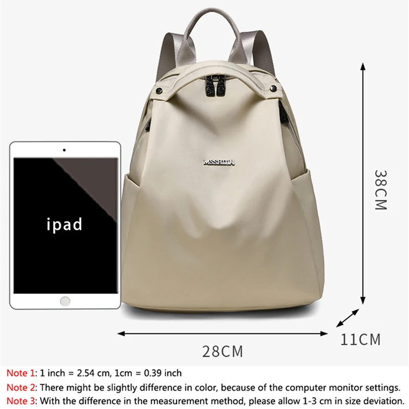 Beg Sandang Nylon Wanita Kalis Air - usage example
