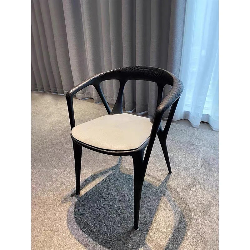 

Multifunctional living room dining room wooden armchair