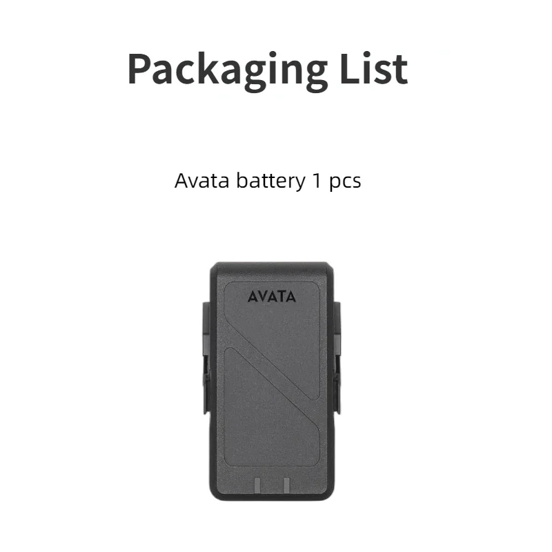 For Avata AccessoriesAvata Intelligent Flight Battery 2420mAh Capacity Max 18 mins Power  Time