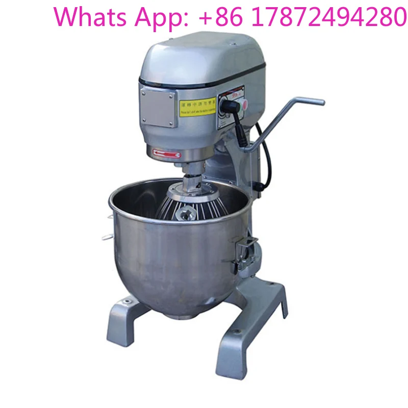 Commercial  Beater Multi-function Dough Mixing Machine 3-gear Adjustable Stirring Machine 30L Cream Mixer 380v/220v 750w 1pc