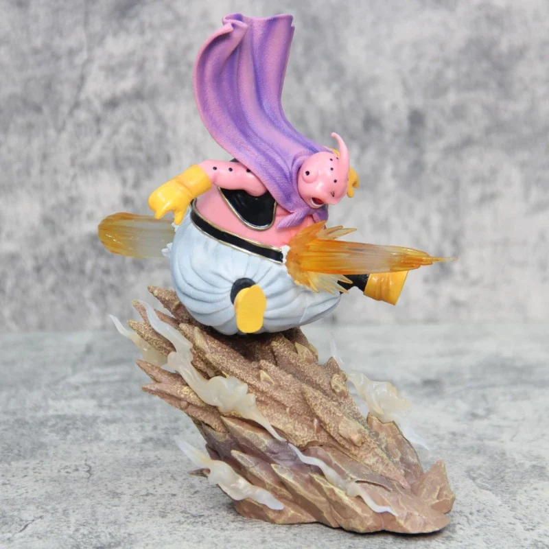 Figura de Dragon Ball Z de 21cm, Majin Buu Sky, figuras de Anime Fat Buu, estatua de PVC, modelo de muñeca, adorno coleccionable, regalos de juguete