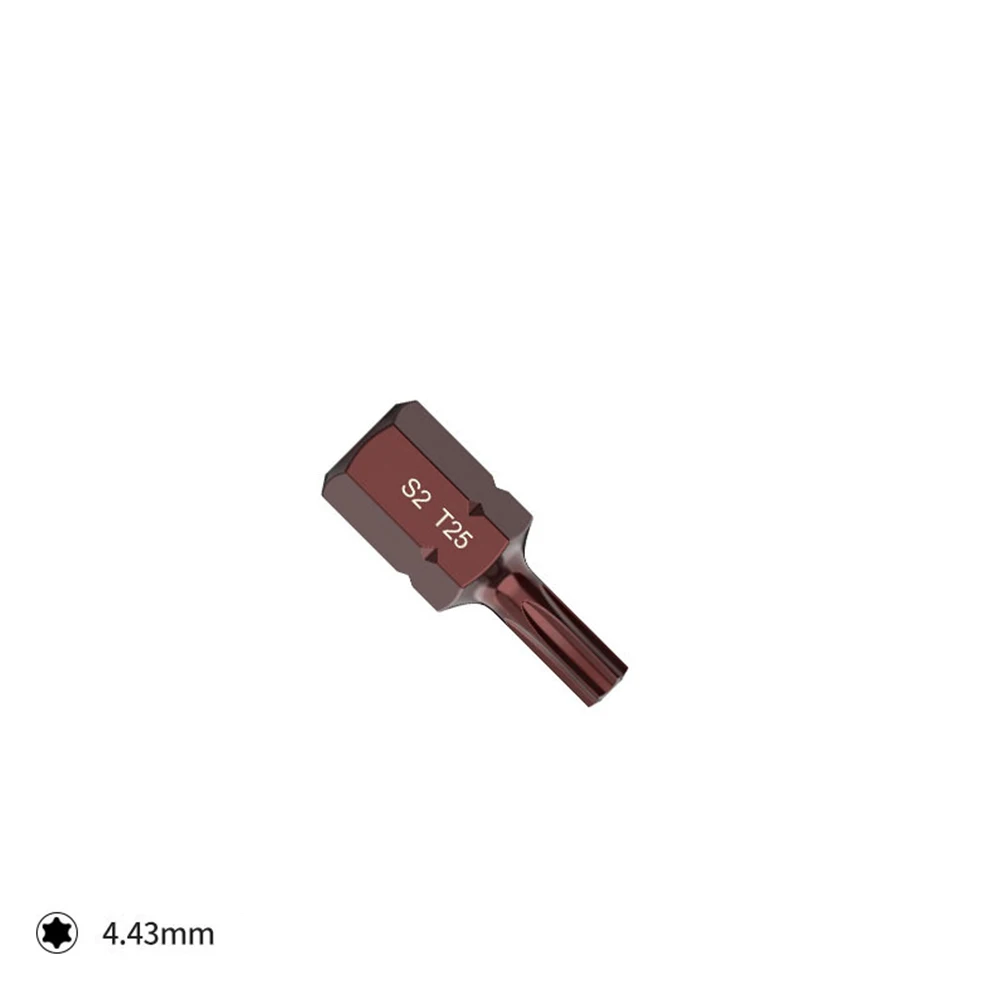 Magnetische Torx-Schraubendreher-Bits, sicher, manipulationssicher, Schraubendreher-Bit, legierter Stahl, T20, T25, T30, T40, T45, T50, T55