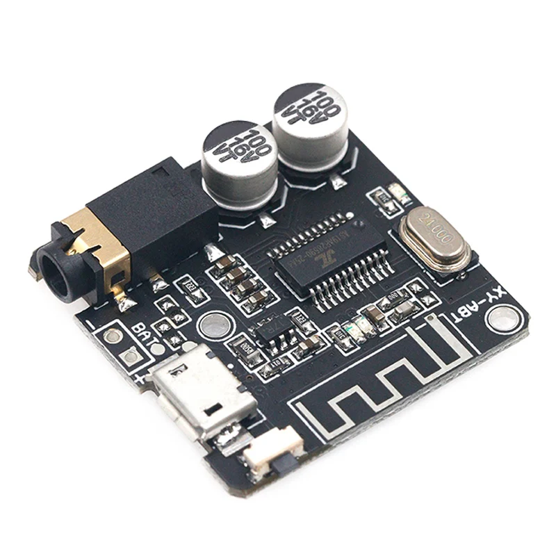 Bluetooth 5.0 audio receiver module MP3 Bluetooth decoding board DIY non-destructive car speaker audio amplifier board