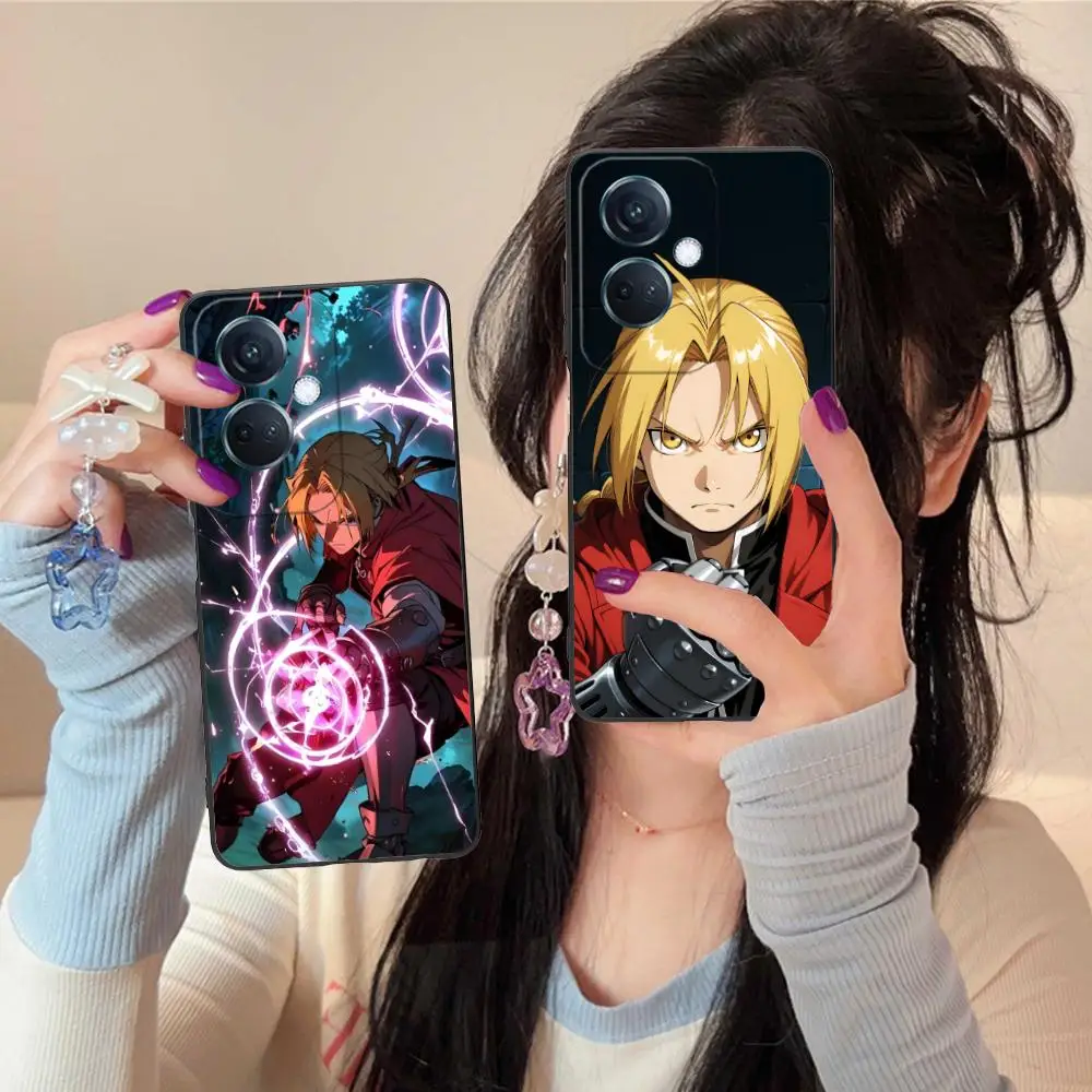 

Чехол для телефона Fullmetal Edward Elric для OPPO Find X9 X8 X7 X6 X5 X3 X2 Plus s Pro Ultra Lite с цветным принтом, чехол для смартфона