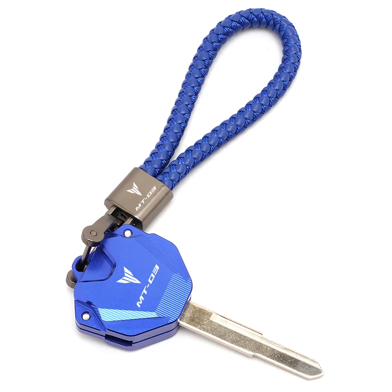 

For Yamaha MT-03 MT 03 MT03 Hot Motorcycle Accessories CNC Modified Key Shell Cover Case Protection Keyring Keychain Key Chain