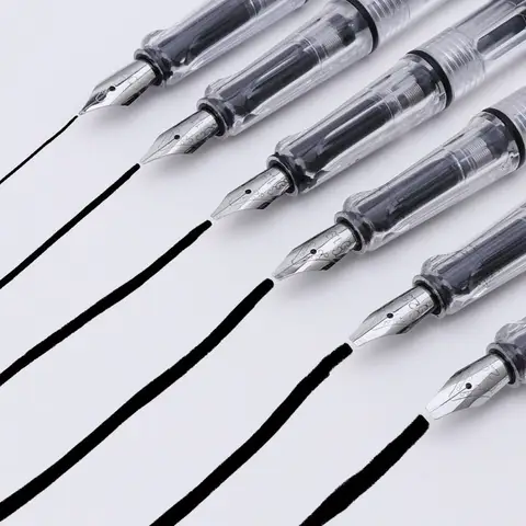 7pcs Set Art Calligraphy Parallel Pen Flat Tip Writing Tool   Letter Tibetan Arabic  Art Stationery Parallel Pen School Supplies