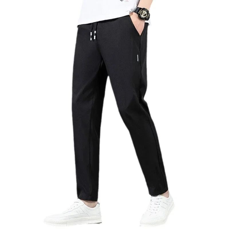 Man Open Cortch Pants Invisible Zippers Fashion Casual Gym Gay Sweatpants Outdoor Play Crotchless Clubwear Summer Sexy Trousers