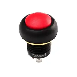 12mm Self Locking and Momentary for Electrical Control System IP67 Waterproof Micro Fixation Self Reset Switch