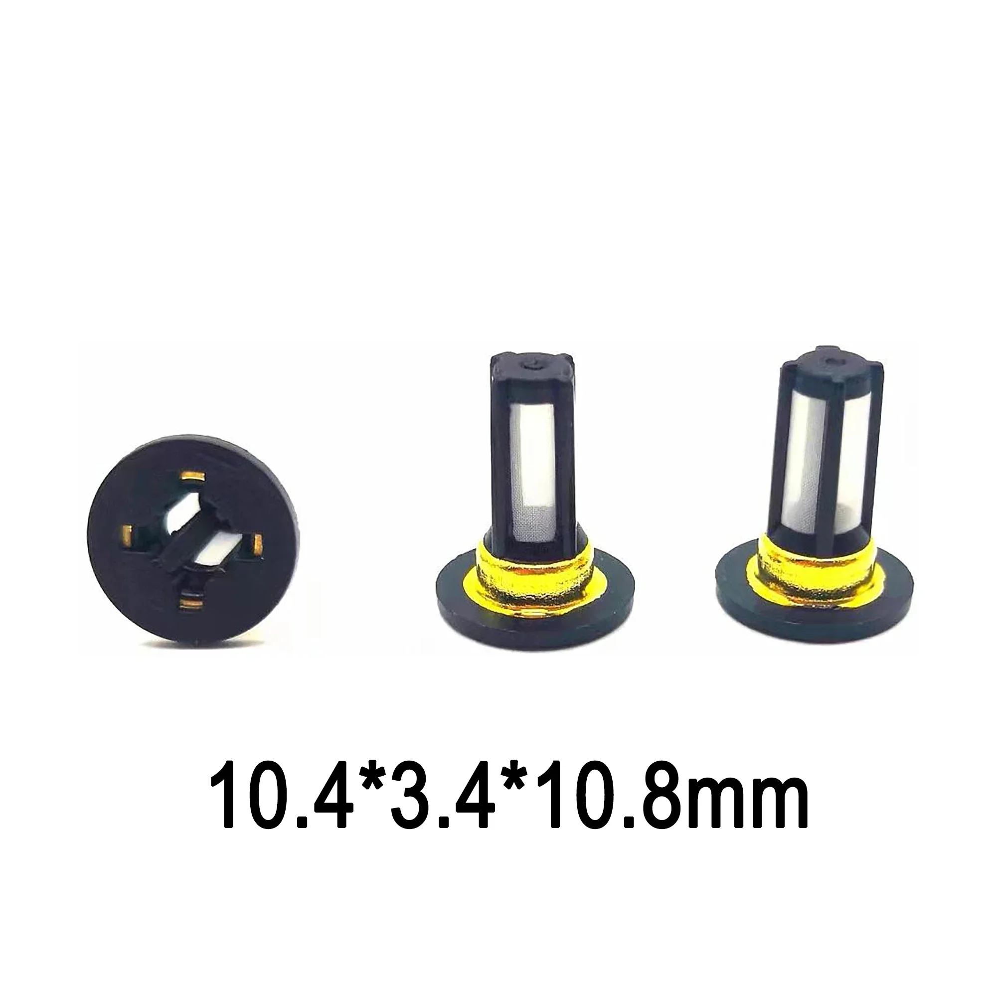 50 Uds para Honda Subaru inyector de combustible Micro filtro para GSXR 1000rr K7 Kit de reparación de inyector de combustible 10,4*3,4*10,8mm VD-FL-1006A