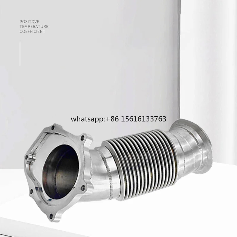 

304 Stainless Steel Automobile Exhaust Corrugated Pipe Three-way Catalytic Soft Connection Exhaust Pipe Muffler
