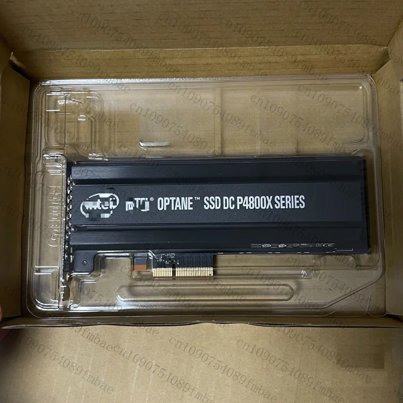 

95%New FOR Intel 750GB SSD P4800X Optane DC PBW HHHL PCIe 3.0 X4 NVMe SSDPED1K750GA01