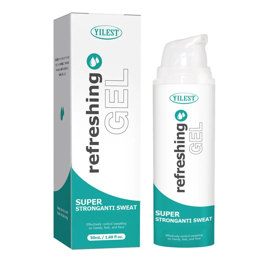 Antiperspirant Gel 50ml Against Sweaty Hands, Sweaty Feet And Sweating On The Face Against Heavy Sweating On The Head for Adult