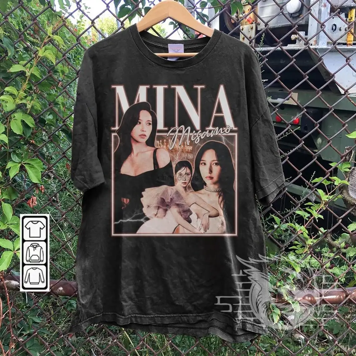 Mina Kpop Shirt Mina Misamo Masterpiece Album Sweatshirt Mina Twice Misamo Vintage Retro Graphic Music Unisex Gifts Fan Hoodie K