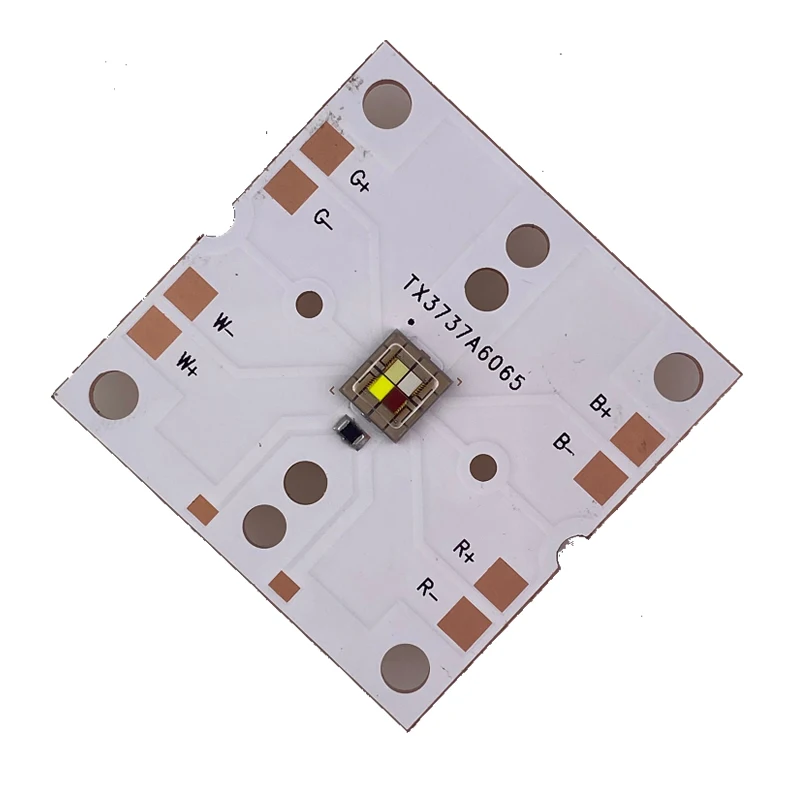TX3737A6065 4A 60W RGBW LED Chip PCB Circuit Board Replacement Parts For 60W Beam Moving Head Stage Light