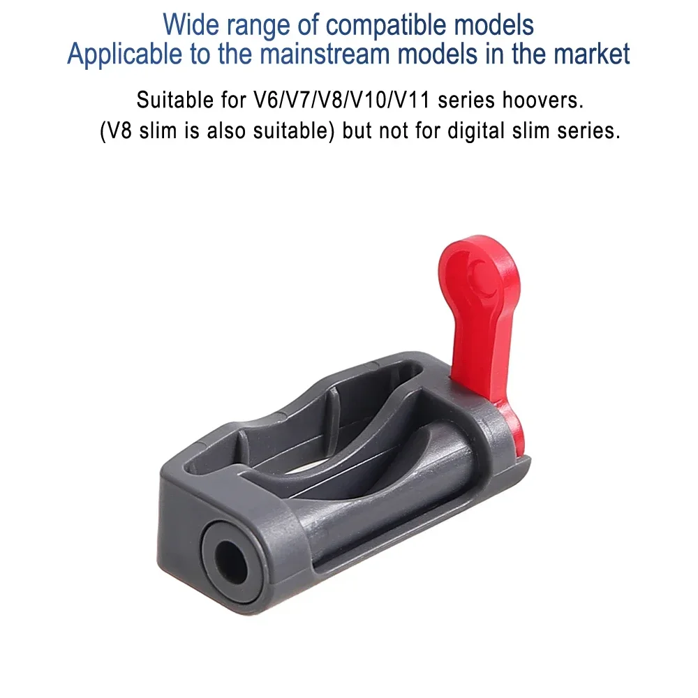 زر قفل روبوت فراغ ل دايسون V6 V7 V8 V10 V11 V12 V15 أجزاء نظافة مريحة زر الطاقة قفل استبدال أجزاء