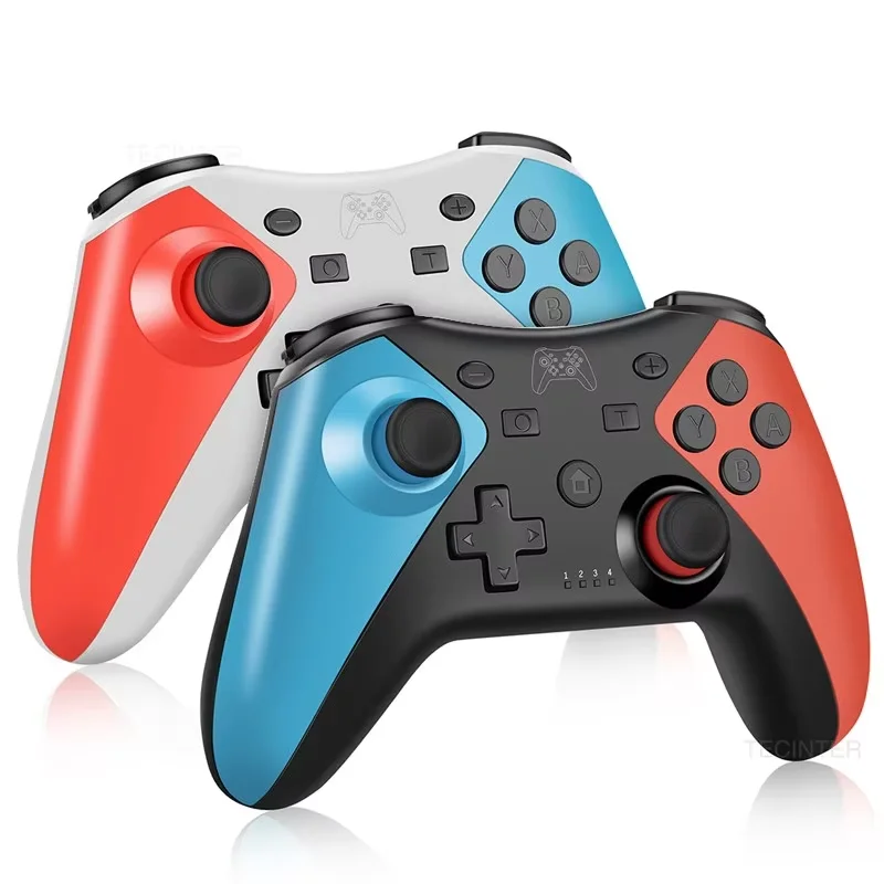 Support Bluetooth Gamepad Wireless Controller Compatible Nintendo Switch/Switch Oled/Switch Lite/Android Phone USB PC Joystick