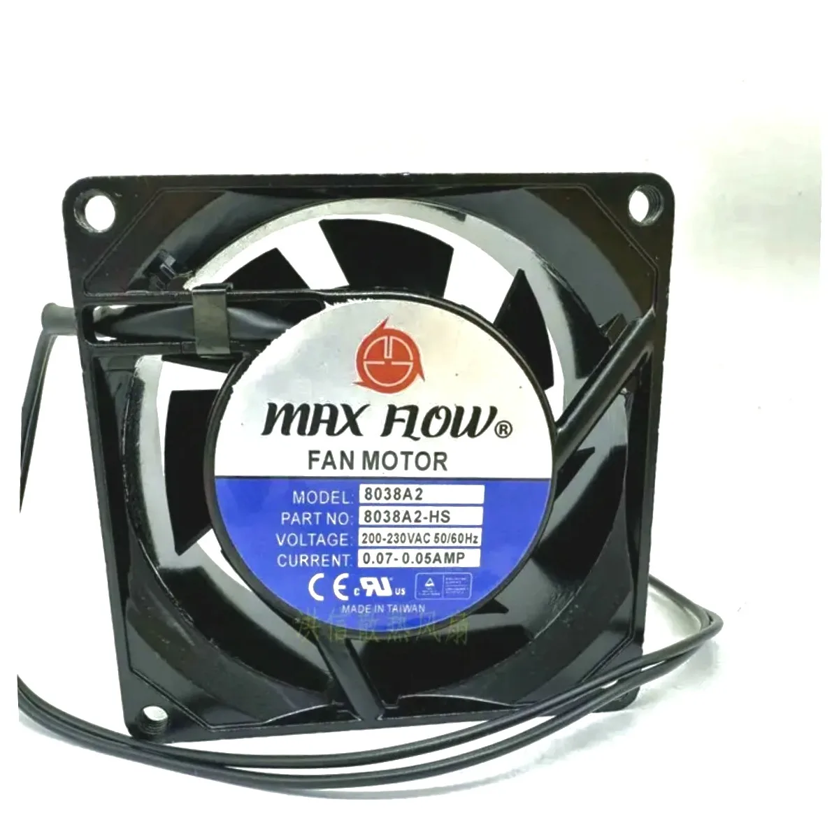 MF8038A2 8038A2-HS  0.07A 80x80x38mm 2-Wire Server Cooling Fan