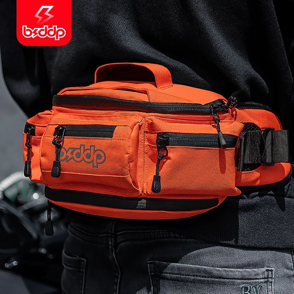 Motorcycle Waist Bag Outdoor Sport Belt Hip Bum Bags Waterproof Motorbike Tactical Travel Mobile Phone Purse Fanny Pack