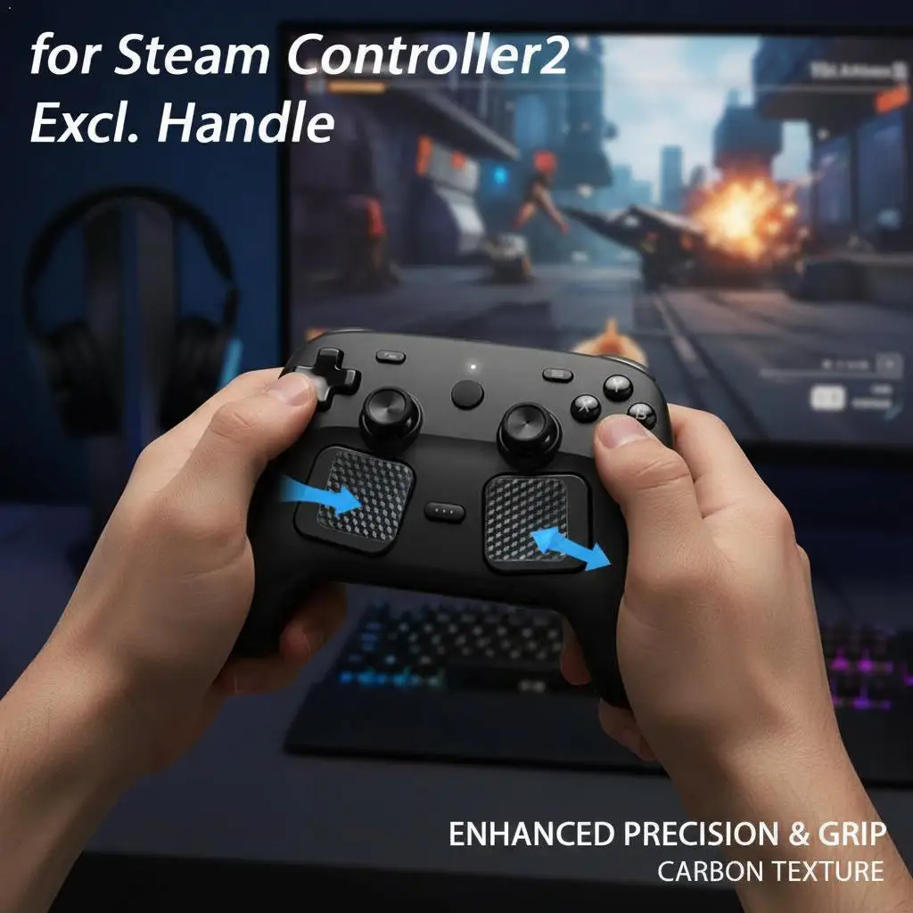 For Steam Deck Host Button Touchpad Stickers Anti-Scratch Key Protector Skin - Trackpad Stickers for Enhanced Protection