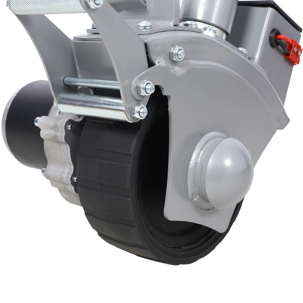 전기 트레일러 돌리 5000lbs 견인 용량 350W 12V 휠, 22 ft/min 이동 속도 8'' 캐러밴 보트용 고무 타이어