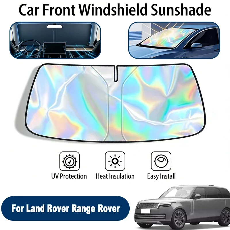 

Car Windshield Sun Shade UV Reflective Sun Visor Protection Cover For Land Rover Range Rover Evoque L538 L551 2011-2026