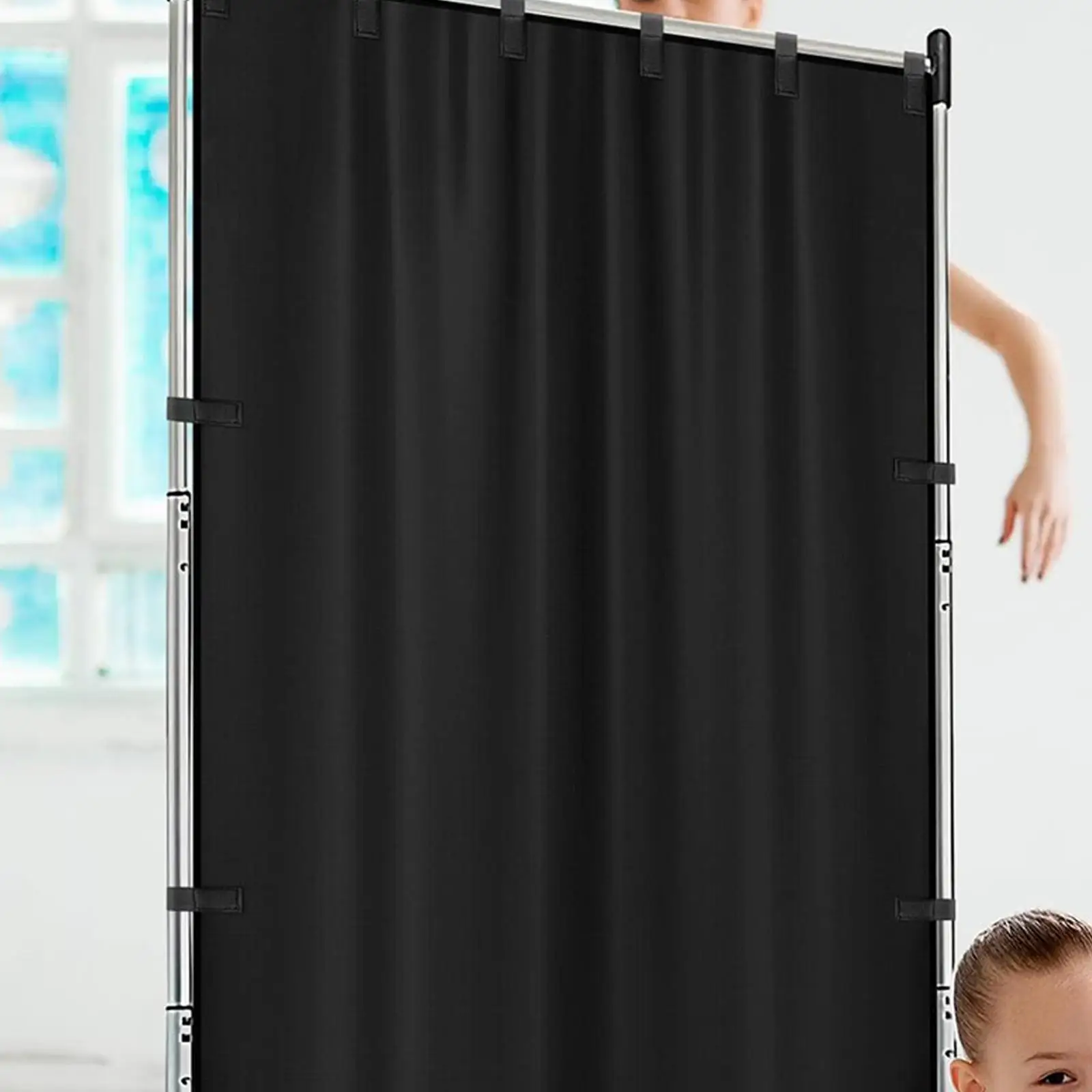 

Privacy Curtain for Dance Bag Travel Privacy Drape Dressing Room Curtain
