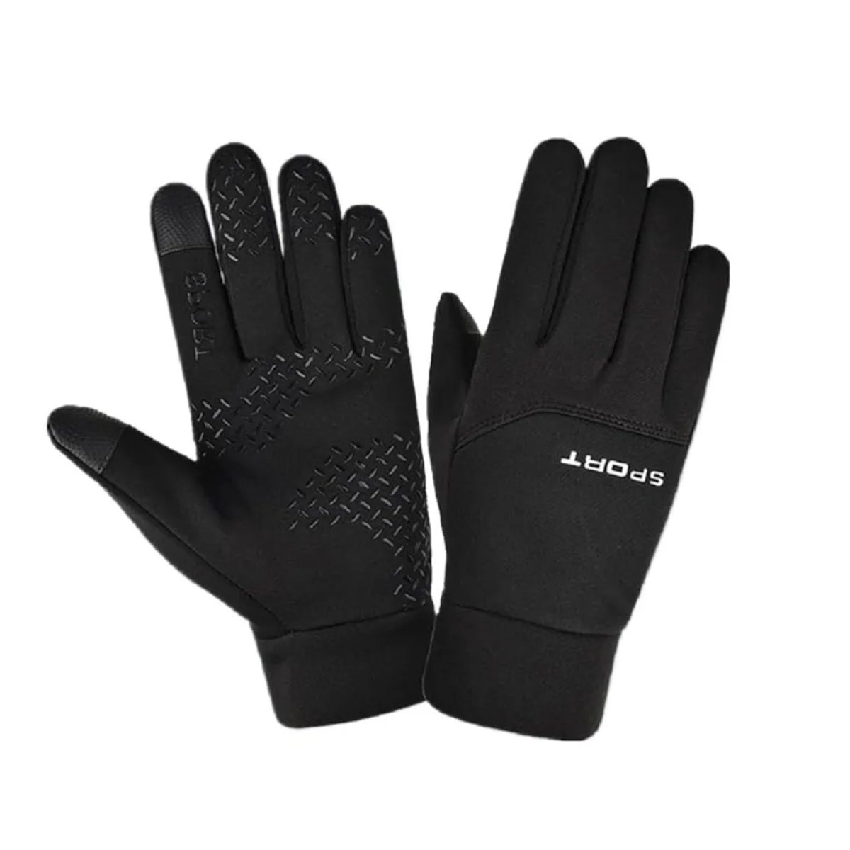 

A Pair of Autumn and Winter Touch Screen Gloves for Men and Women, Cold Weather Warm Gloves, Suitable for Fitness, Running and Cycling Training, Etc. Outdoor Activities and Daily Warmth