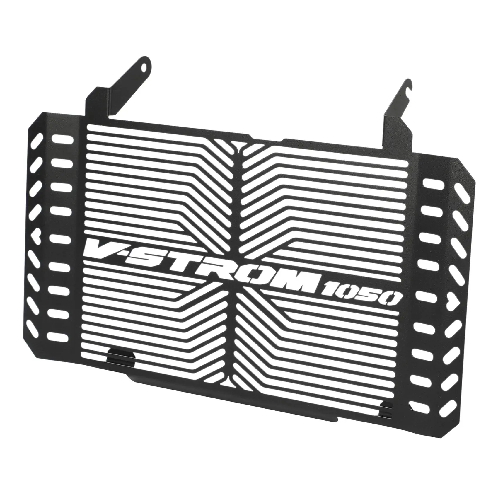 Motorcycle Radiator Grille Grill Protective Guard Cover for SUZUKI V-STROM 1050 XT VSTROM 1050 2020(Black)