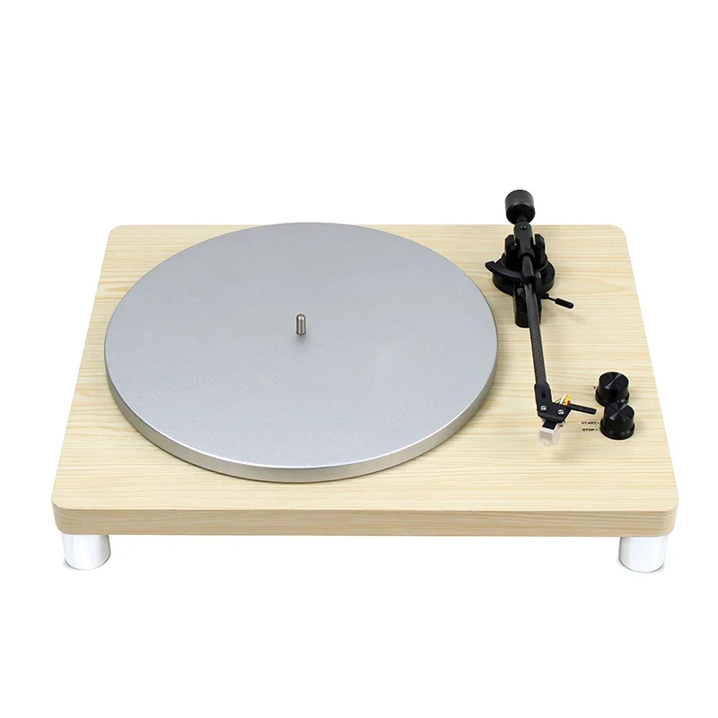 Turntable Vinyl Record Player Belt Drive 2 Speed Adjustable Counterweight, Cartridge AT 3600L