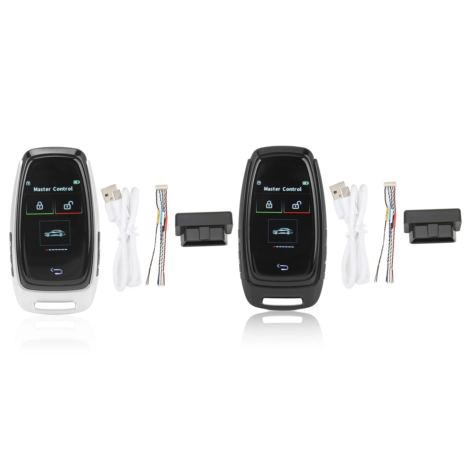 Chiave LCD intelligente Chiave LCD intelligente per auto Connessione Bluetooth 5.0 Ingresso senza chiave Tocco morbido per modelli di avvio con un pulsante