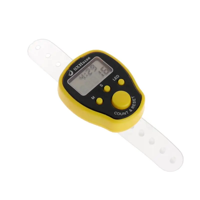 Contatore digitale elettronico del Display LCD del contatore del dito per i risultati del gioco del ristorante del pezzo recitazione del Buddha 1Pc