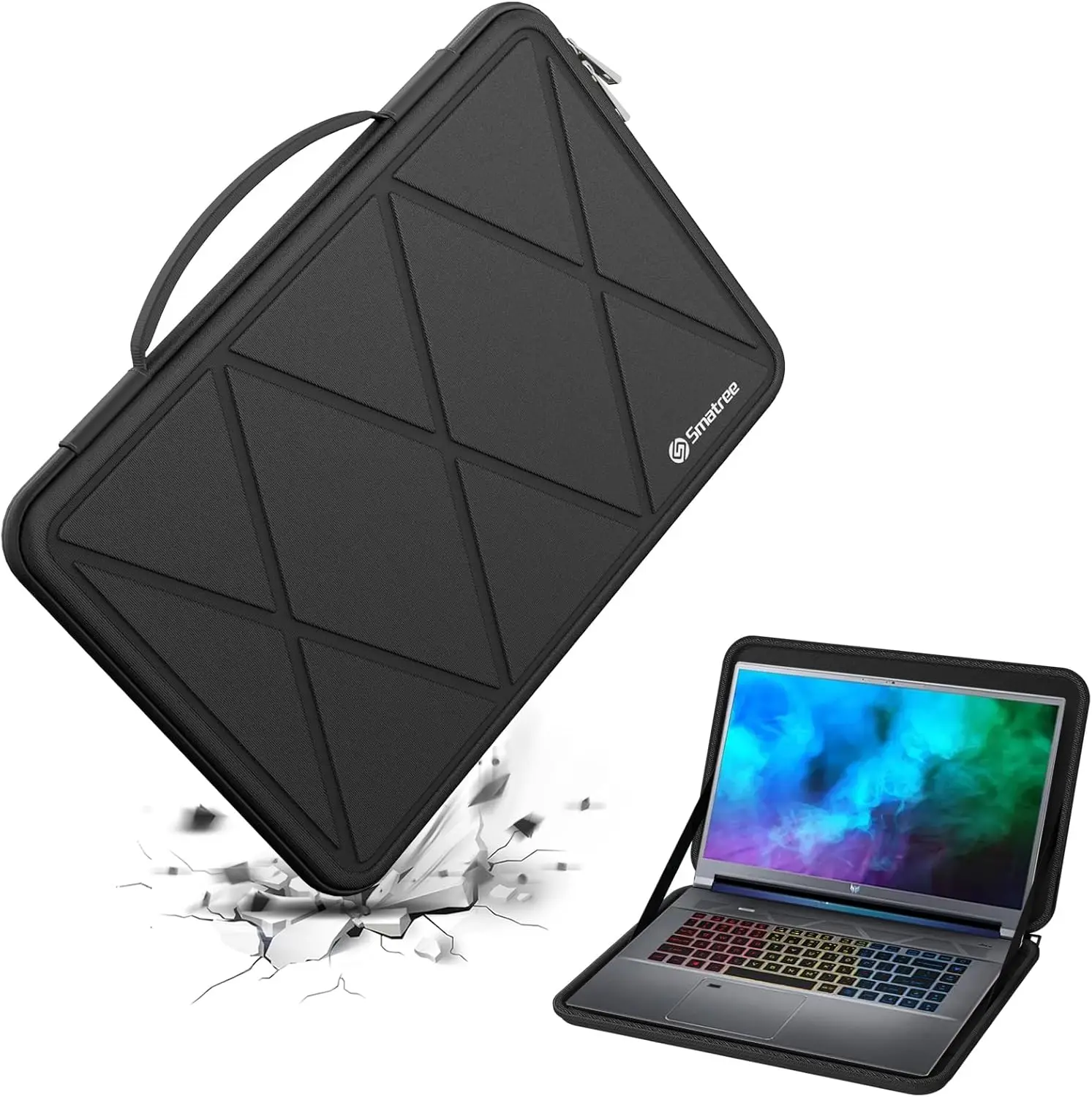

16-дюймовый чехол для ноутбука Acer Predator Triton 500 SE, игровой ноутбук, защитный чехол для ноутбука Acer с карманом для аксессуаров (X8292)