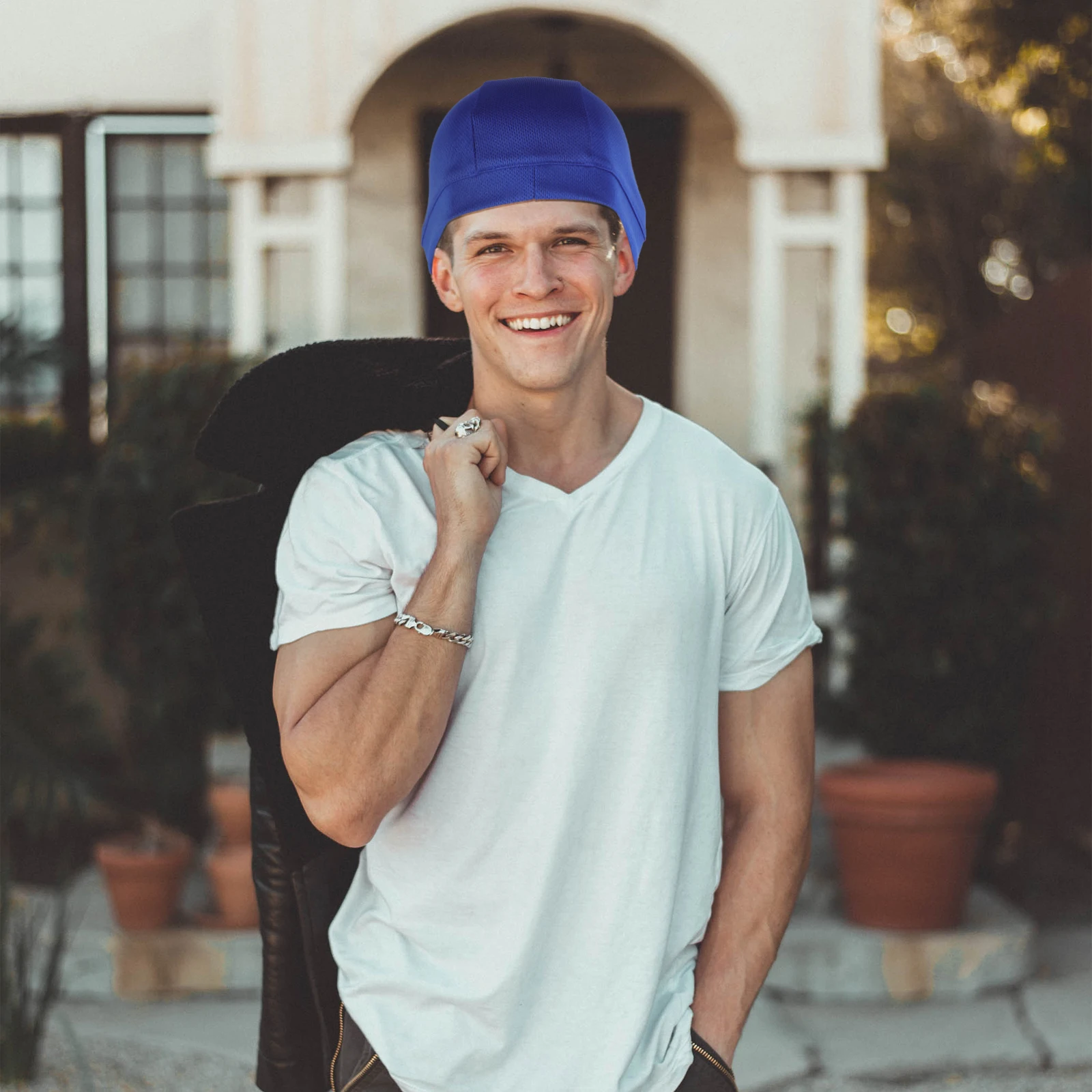 

Summer Riding Hat Cycling Inner Cover Bike Protective for Spandex Motocycle Helmat Accessory