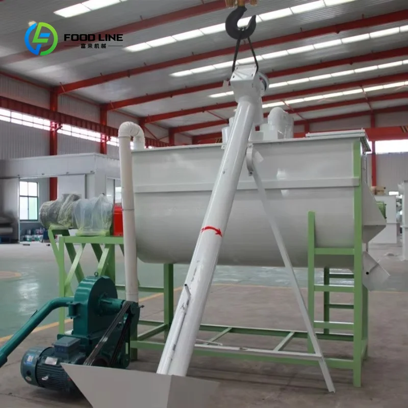 Customized Convenient Operation Poultry Farm Fodder Corn Feed Mill Crusher Animal Feed Grinder and Mixer Machine