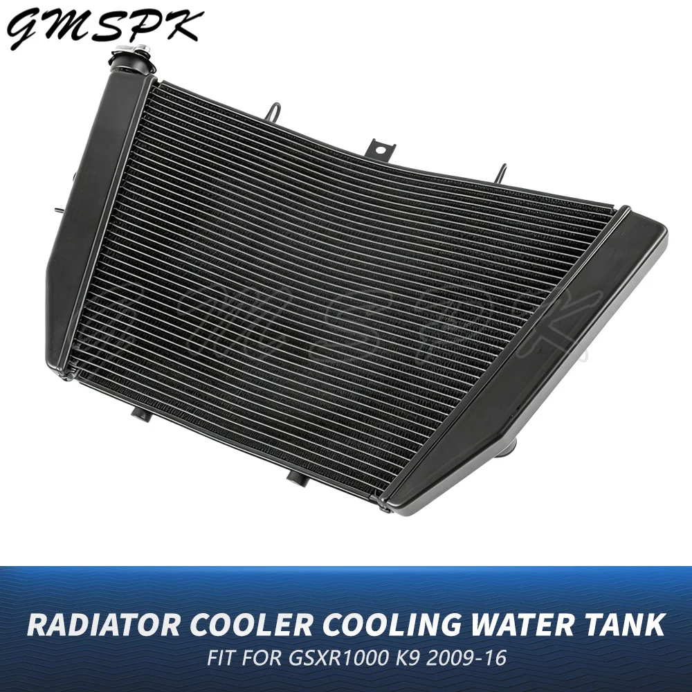 Fit For GSX-R 1000 GSXR1000 K9 2009-2016 2015 2014 2013 2012 2011 2010 Motorcycle Aluminium Radiator Cooler Cooling Water Tank