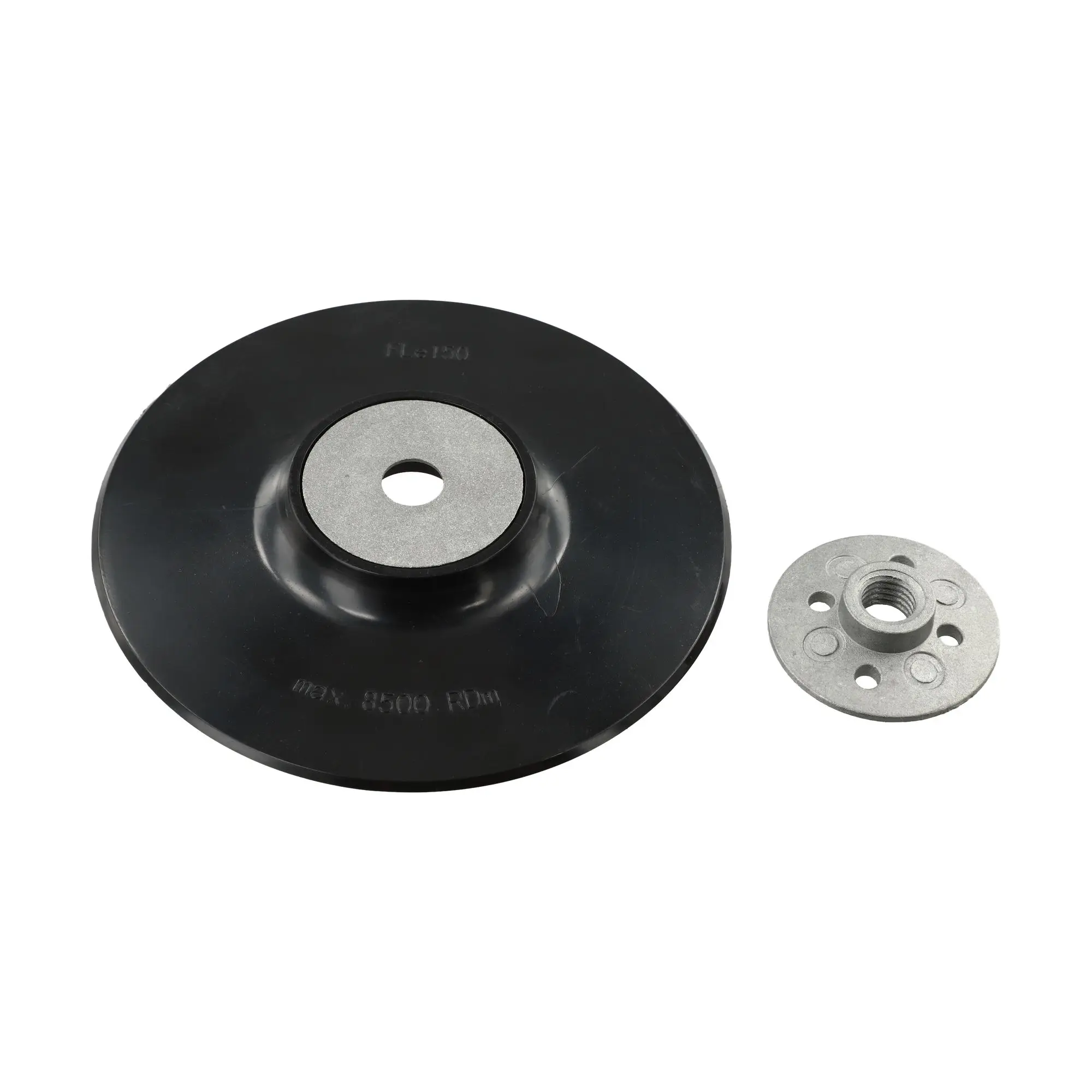 6 Inch Backing Pad 150mm with For M14 Thread Lock Nut Designed for Use with For Angle Grinders and Fibre Disc Sanding Pads