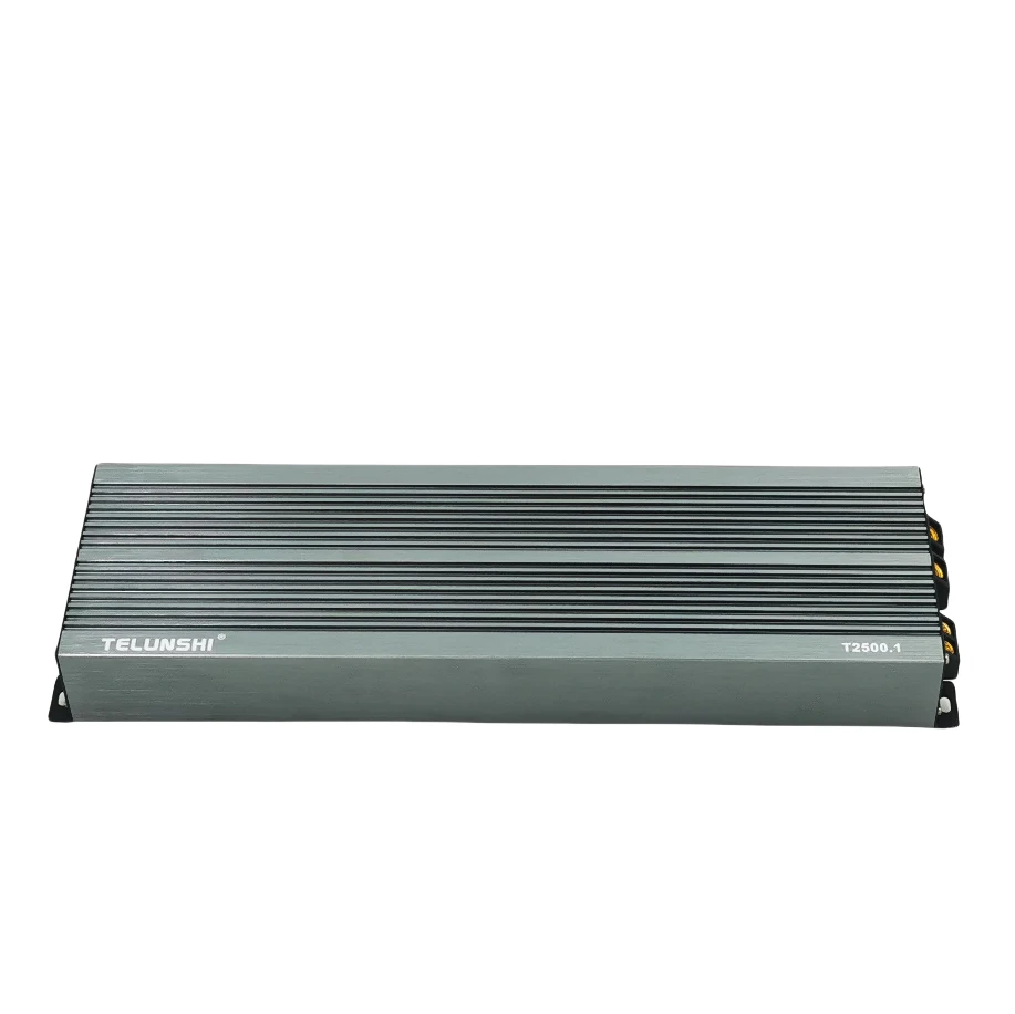 Factory Heavy Aluminium Heatsink RMS Power 1000W@4Ω/1500W@2Ω/2000W@1Ω Monoblock 1-CH Class D Car Aduio Subwoofer Power Amplifier