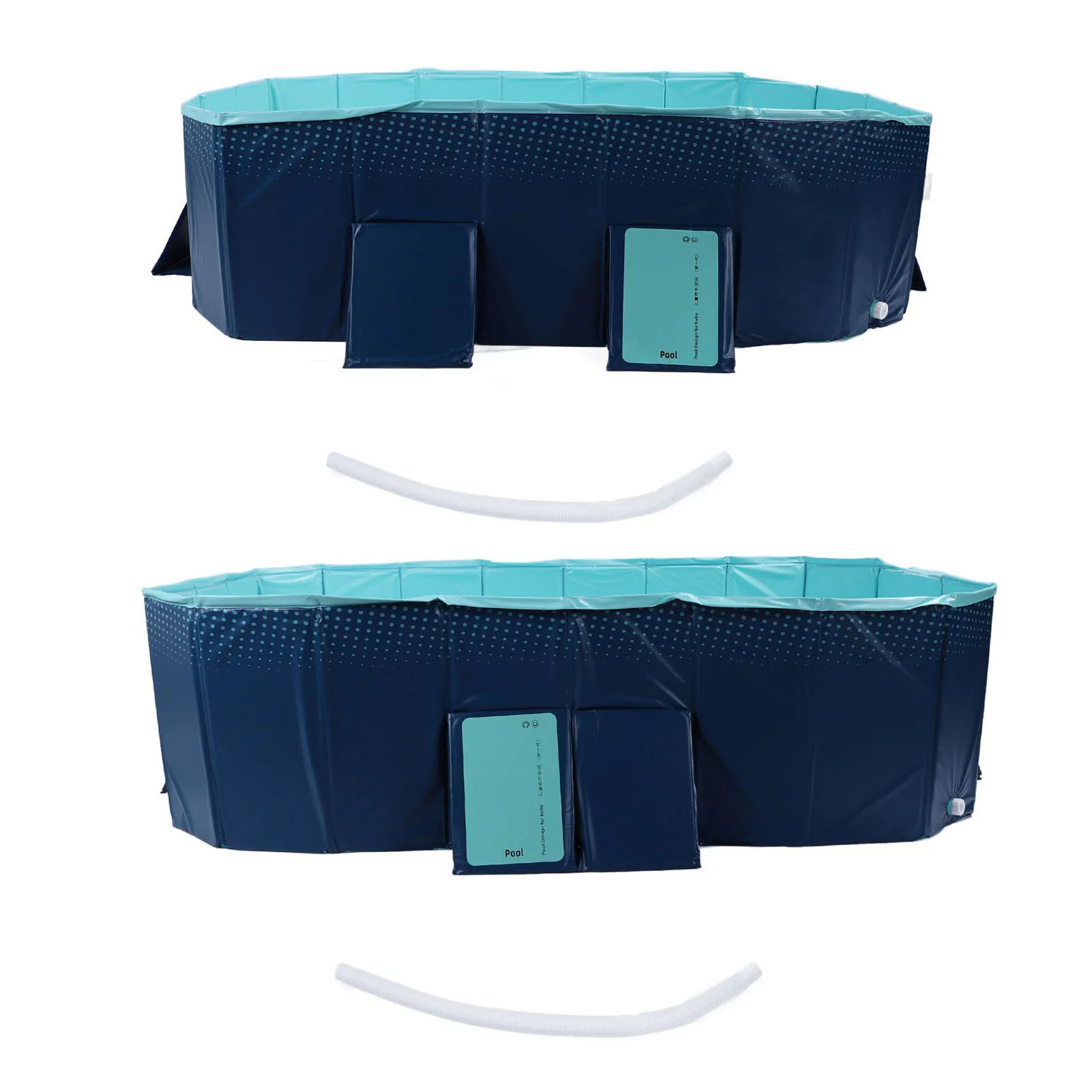 Whirlpool Foldable Pool Non Inflatable Thickened Wear Resistant Portable